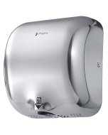 Front view of the product, facing to the right "Vortex Stainless Steel Super Jet Hand Dryer, 3 Years Warranty XL228S"