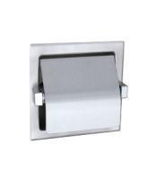  Metlam Recessed Toilet Roll Holder Satin S'Steel ML261