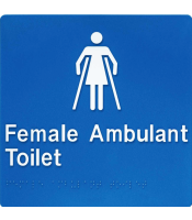 Female Ambulant Toilet SV38  (180 x 180 mm)