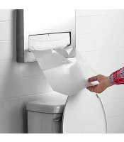Flushable Toilet Seat Cover 250 Sheets per Pack 