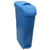 Sanitary Bin Blue Slim Lady Female Waste Disposal