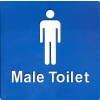  Male Braille Toilet SV01 (180 x 180mm)