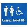 Unisex Disable Braille Toilet RH SV07 (210 x 180 mm)