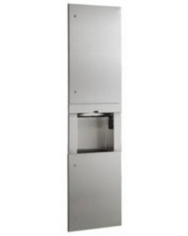 B38030 Bobrick Recessed 3 in 1 Towel Waste and Dryer