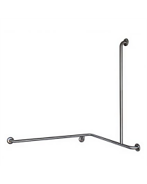 GR34 JDM Extended Combination Horizontal and Vertical Shower Grab Rail