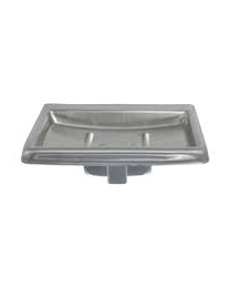ML231 Metlam Soap Dish with Drain -  Satin Stainless Steal