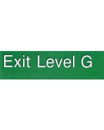 Exit level ground G green 