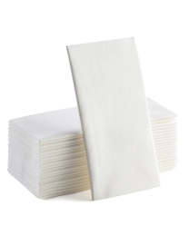 white paper napkin disposable