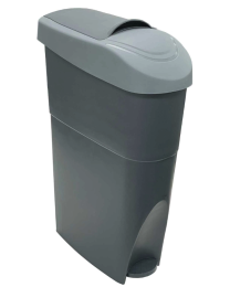 SB015 grey two tone sanitary bin