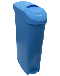 SB017 all blue peddle sanitary bin