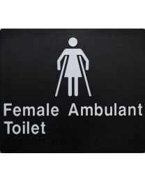 Female Ambulant Braille Sign 