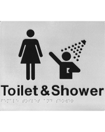 SS13 Female Toilet & Shower (210 x 180 mm)
