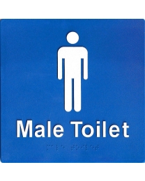 SV01 Male Braille Toilet (180 x 180mm)