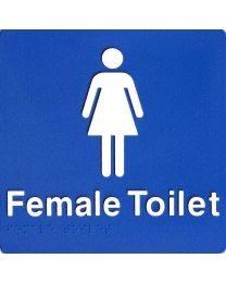 SV02 Female Braille Toilet (180 x 180 mm)
